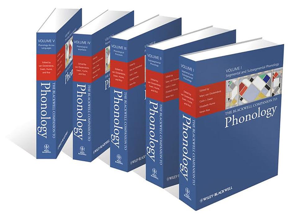 The Blackwell Companion To Phonology (MULTI VOL SETS 5 Vols.)