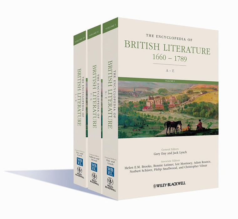 The Encyclopedia Of British Literature 1660 - 1789 (MULTI VOL SETS 3 Vols.)