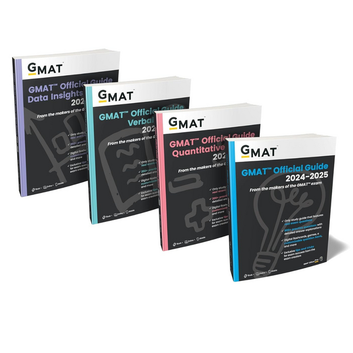 GMAT Official Guide 2024-2025 Bundle: Books + Online Question Bank