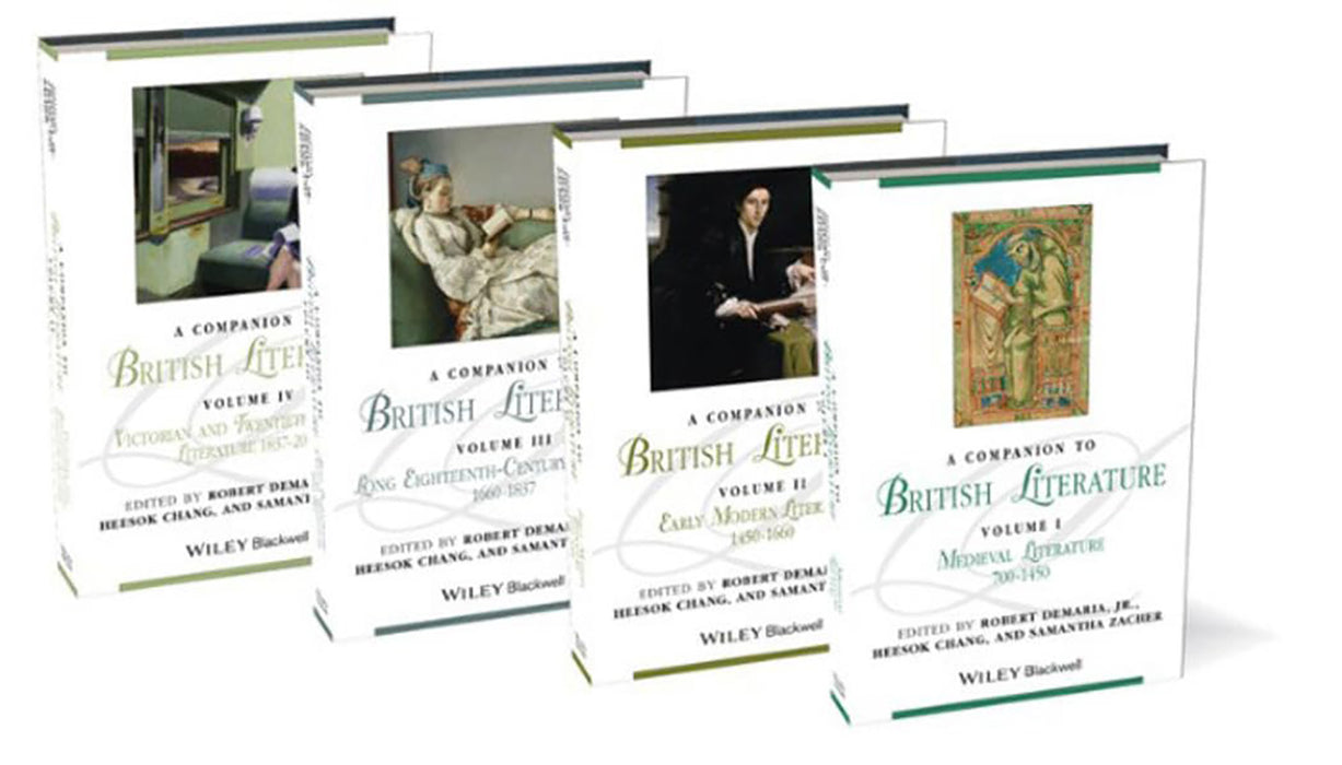 A Companion To British Literature  (MULTI VOL SETS 4 Vols.)