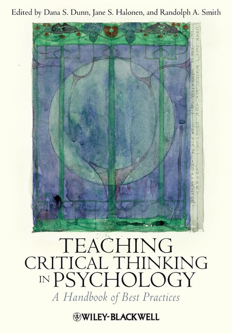 Teaching Critical Thinking In Psychology: A Handbook of Best Practices