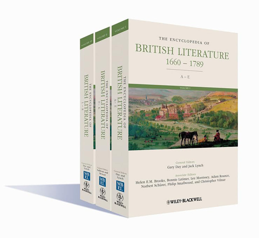 The Encyclopedia Of British Literature 1660 - 1789  (MULTI VOL SETS 3 Vols.)