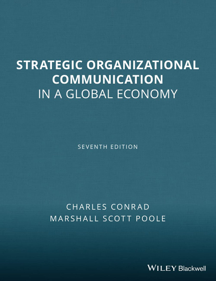 Strategic Organizational Communication: In a Global Economy