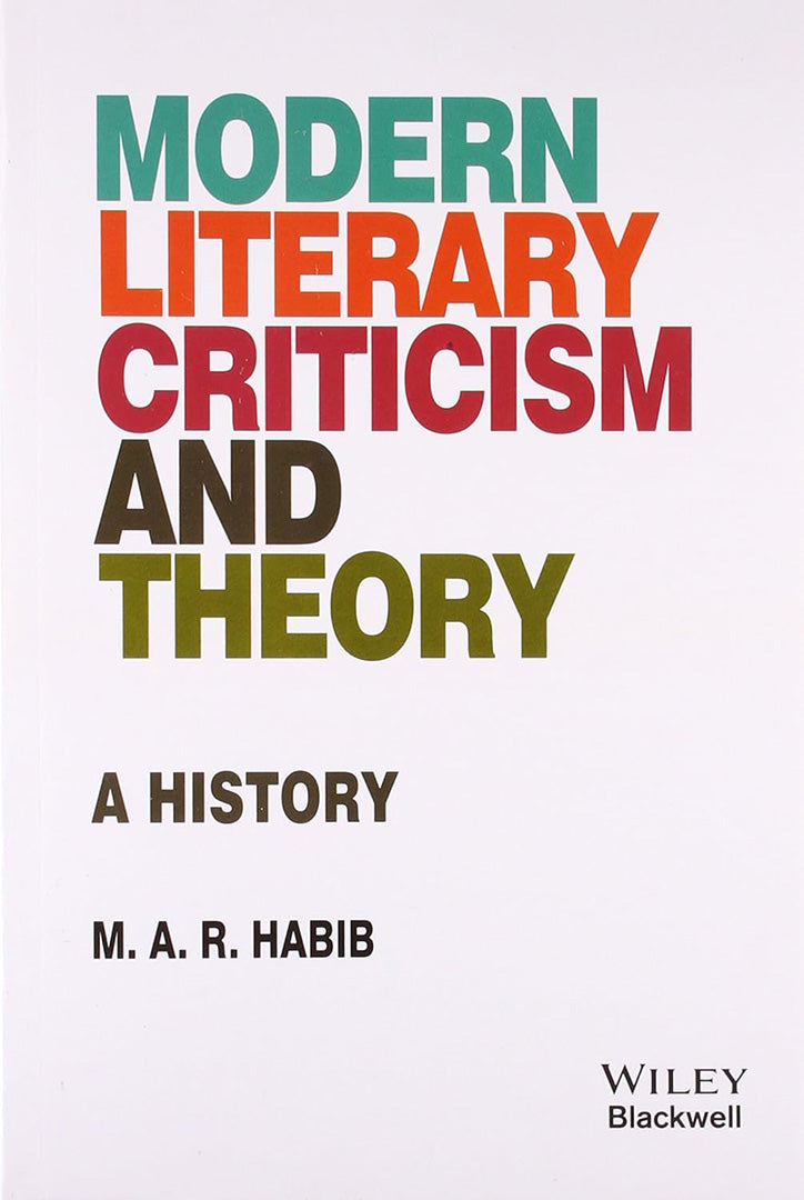 Modern Literary Criticism And Theory: A History