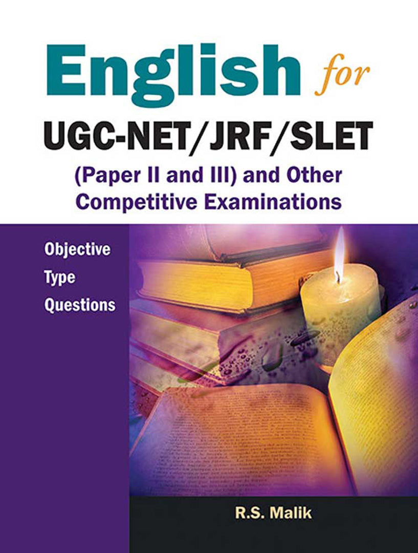 English For Ugc-Net/Jrf/Slet (Paper Ii And Iii) And Other Competitive Examinations