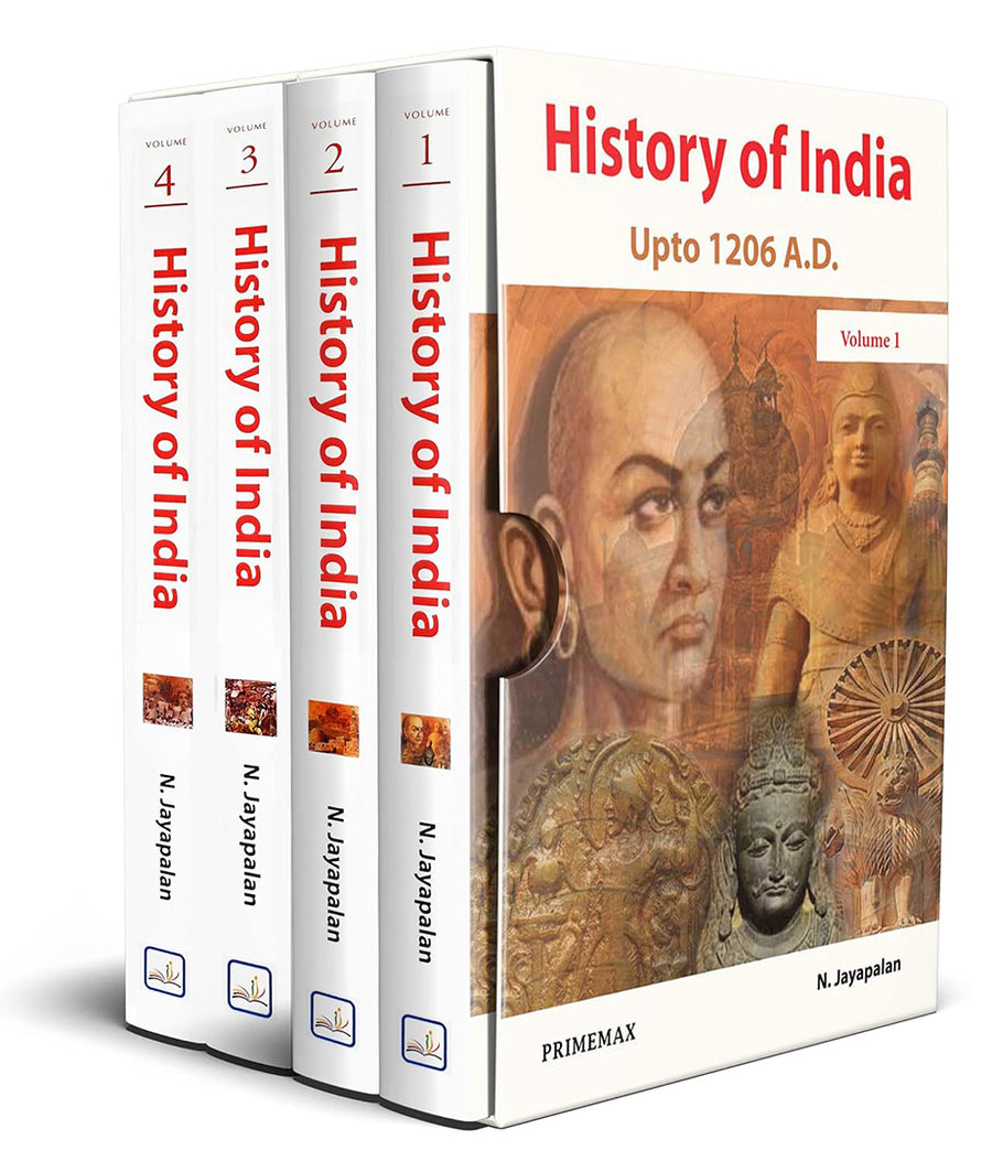 History of India: Vol.1 (Upto 1206 A.D.) Vol.2 (1206 to 1773) Vol.3 (1773 to Lord Minto) Vol.4 (upto 20th Century)