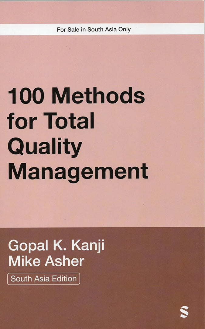 100 Methods for Total Quality Management