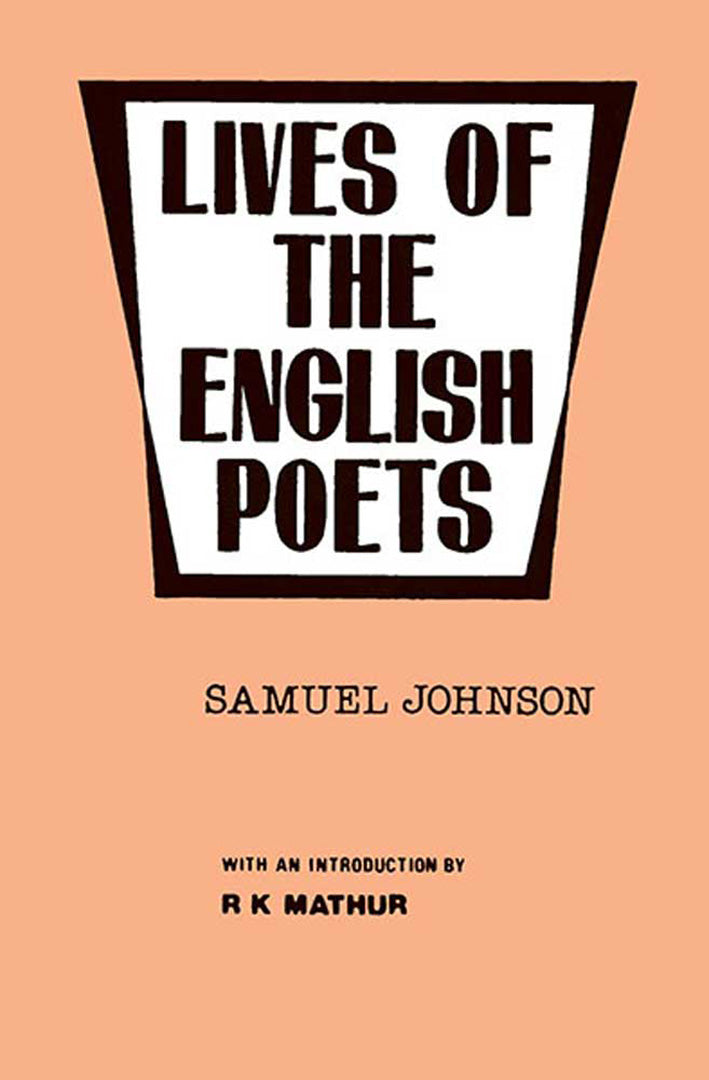 Lives of the English Poets  (MULTI VOL SET 2 Vols.)