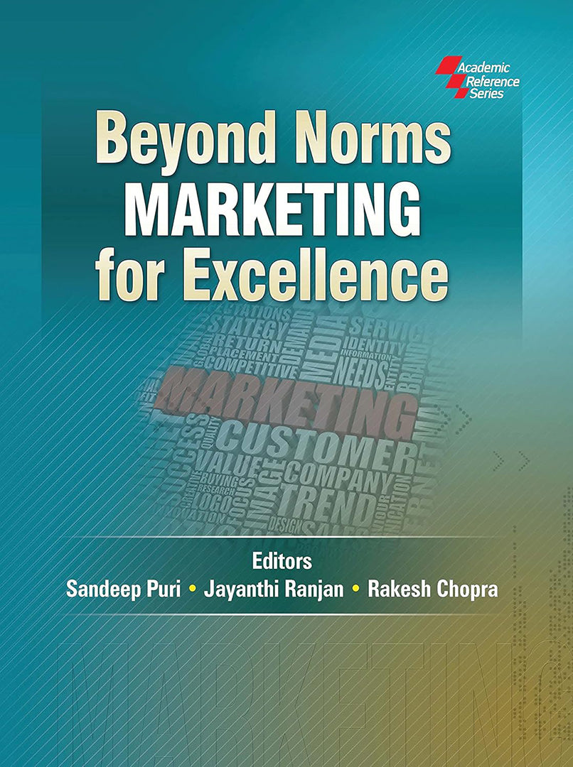 Beyond Norms Marketing For Excellence by Sandeep Puri, Jayanthi Ranjan ...